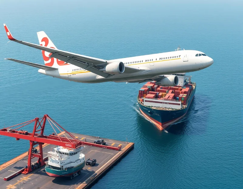 Shipping Methods: Sea and Air Freight Options
